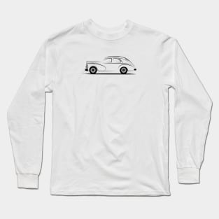 Peugeot 203 Black Long Sleeve T-Shirt